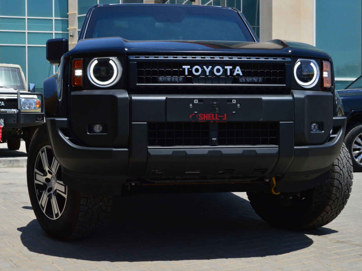 Armored Toyota Prado