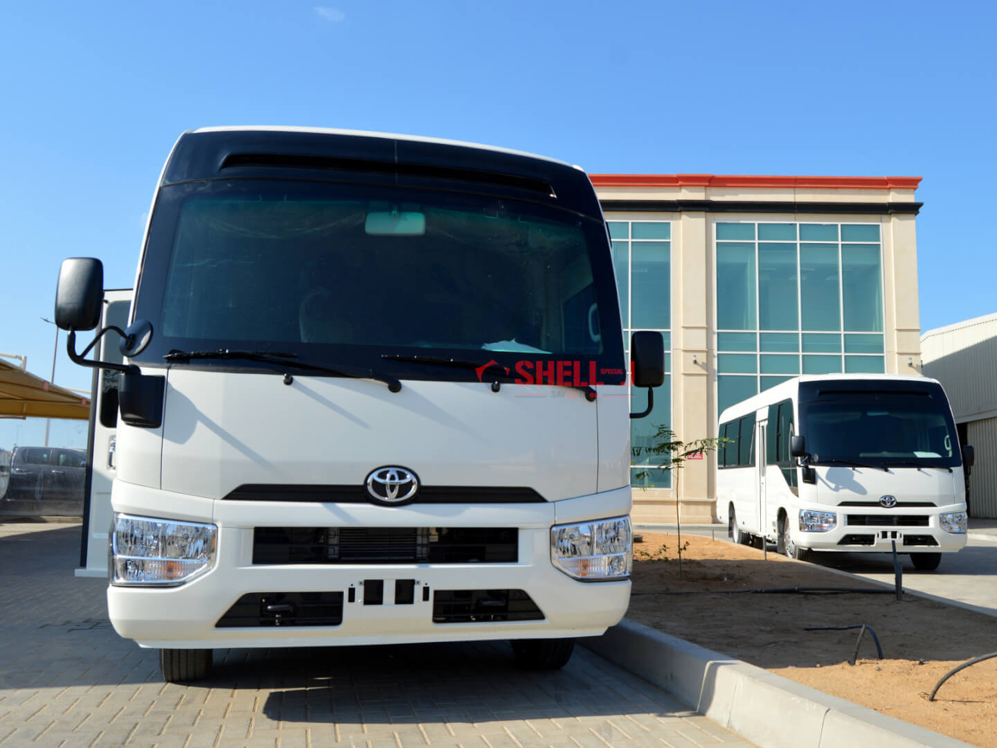 Armored Toyota Coaster