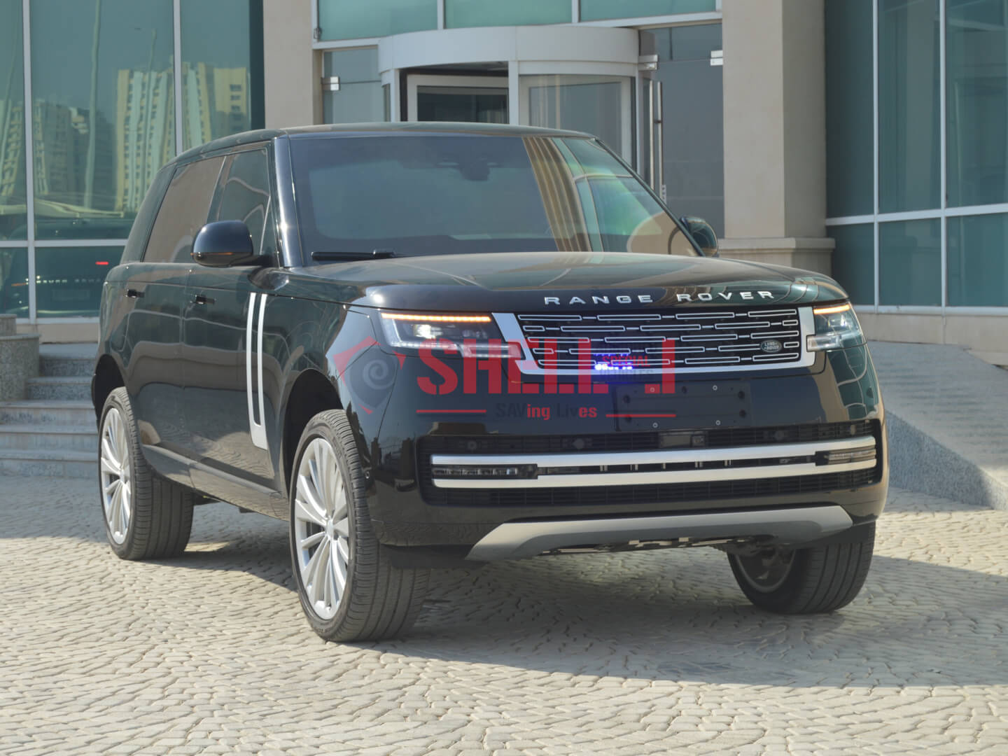 Armored Land Rover Range Rover